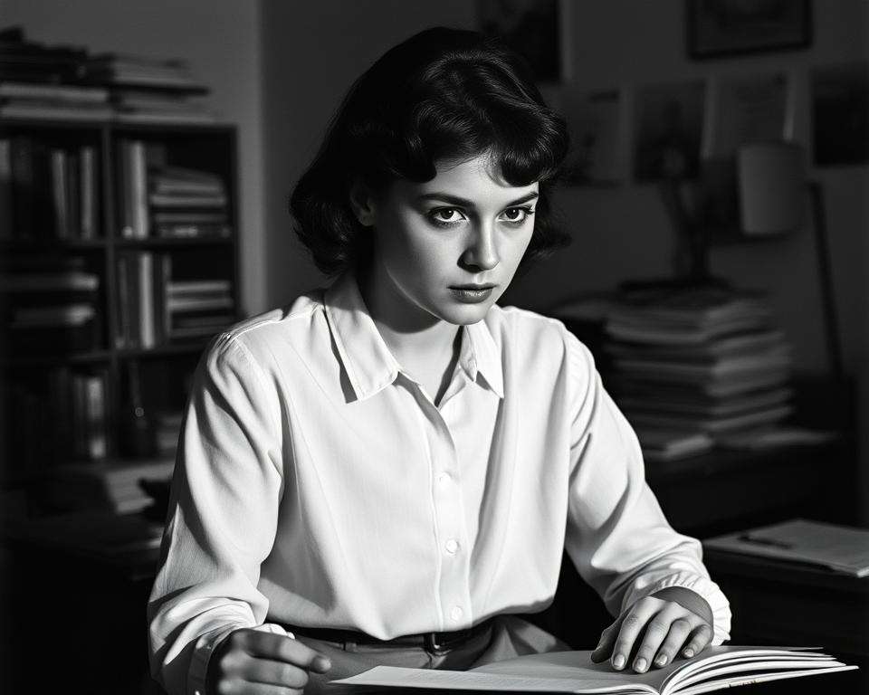 Agata Kulesza podczas studiów w Akademii Teatralnej Agata Kulesza podczas studiów w Akademii Teatralnej