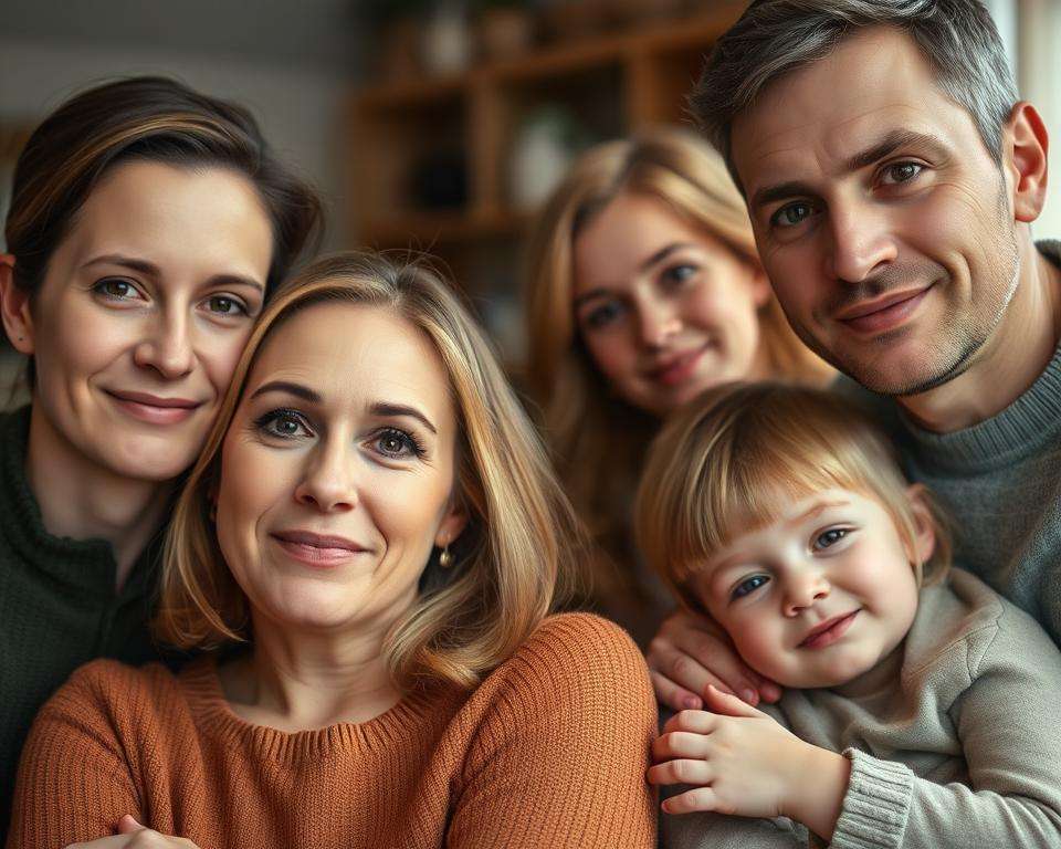 Agata Kulesza z rodziną Agata Kulesza z rodziną