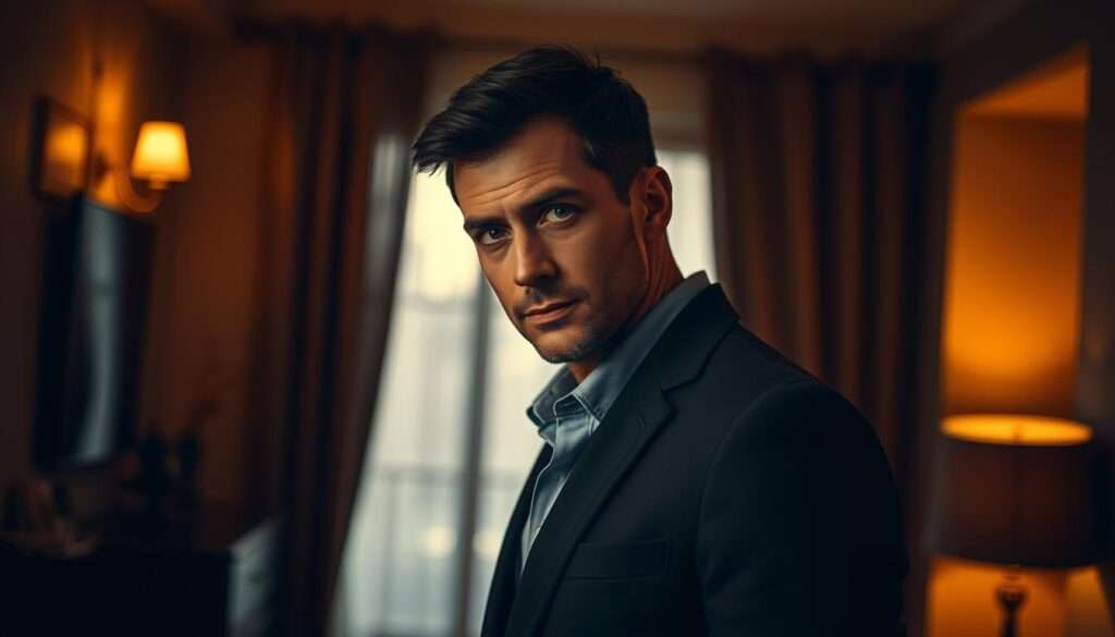 A well-dressed man stands in a cozy, dimly lit interior, his gaze fixed on the camera with a pensive expression. The soft, warm lighting casts gentle shadows, creating an intimate and contemplative atmosphere. He is dressed in a tailored suit, his posture and demeanor suggesting an air of quiet confidence. The background is subtly blurred, allowing the viewer's focus to remain on the subject, who appears lost in thought, as if pondering the complexities of his personal life. The overall impression is one of a private, introspective moment, hinting at the private life and relationship status of the individual depicted. A well-dressed man stands in a cozy, dimly lit interior, his gaze fixed on the camera with a pensive expression. The soft, warm lighting casts gentle shadows, creating an intimate and contemplative atmosphere. He is dressed in a tailored suit, his posture and demeanor suggesting an air of quiet confidence. The background is subtly blurred, allowing the viewer's focus to remain on the subject, who appears lost in thought, as if pondering the complexities of his personal life. The overall impression is one of a private, introspective moment, hinting at the private life and relationship status of the individual depicted.