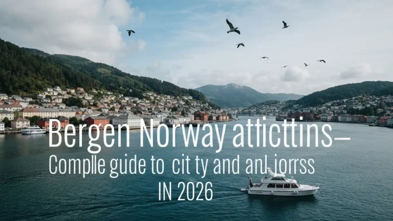 Bergen Norwegia atrakcje - kompletny przewodnik po mieście i fiordach 2026 - ilustracja