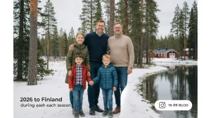Kiedy jechać do Finlandii - kompletny przewodnik po porach roku 2026 - ilustracja