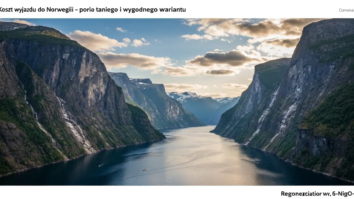 Koszt wyjazdu do Norwegii - porównanie taniego i wygodnego wariantu - hero image