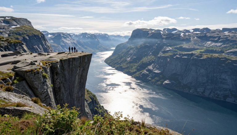 klif preikestolen