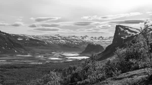 Abisko Szwecja – widok związany z planowaniem podróży