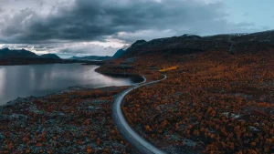 Abisko Szwecja – widok związany z planowaniem podróży