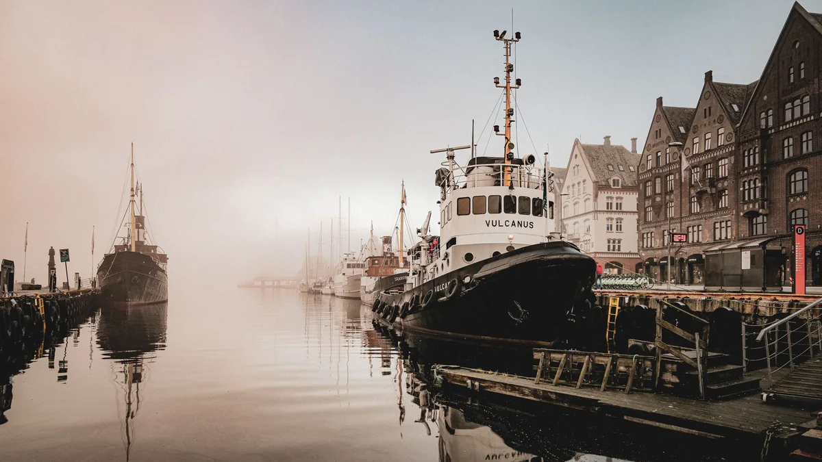 Bergen atrakcje – widok związany z planowaniem podróży