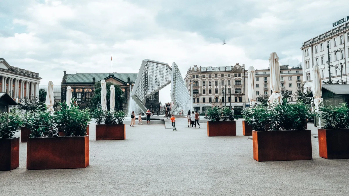 Design District Helsinki – widok związany z planowaniem podróży