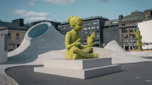 Design District Helsinki – widok związany z planowaniem podróży