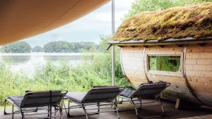 Finlandia sauna – widok związany z planowaniem podróży