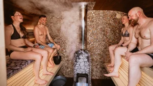 Finlandia sauna – widok związany z planowaniem podróży