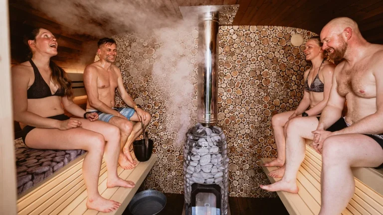 Finlandia sauna – widok związany z planowaniem podróży