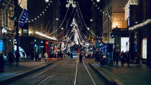 Helsinki komunikacja miejska – widok związany z planowaniem podróży