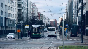 Helsinki komunikacja miejska – widok związany z planowaniem podróży