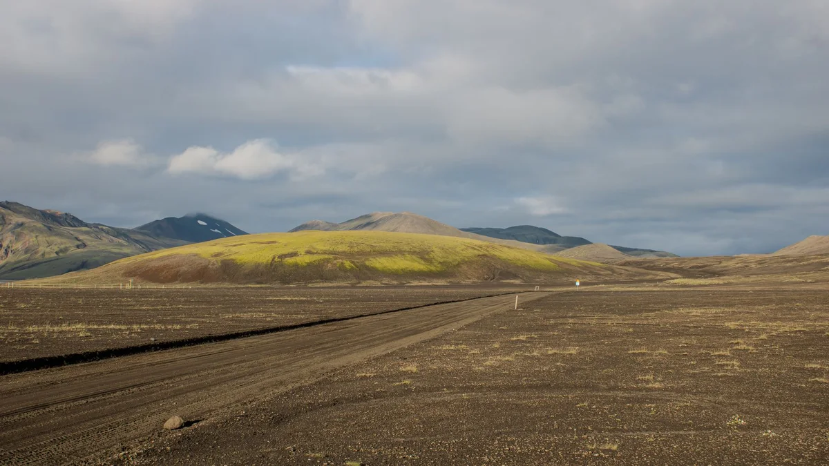Islandia kamperem – widok związany z planowaniem podróży
