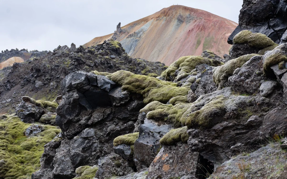 Landmannalaugar – Mapa offline i orientacja w Highlands