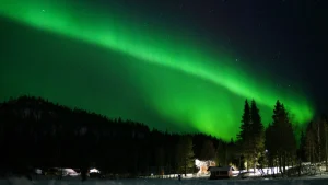 Levi Finlandia – widok związany z planowaniem podróży