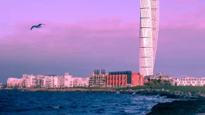Malmö atrakcje – widok związany z planowaniem podróży