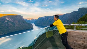 Norwegia kamperem – widok związany z planowaniem podróży
