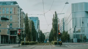 Oslo komunikacja miejska – widok związany z planowaniem podróży