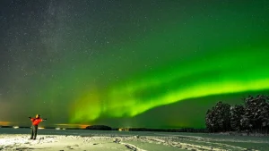 Rovaniemi atrakcje – widok związany z planowaniem podróży