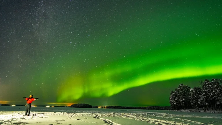 Rovaniemi atrakcje – widok związany z planowaniem podróży
