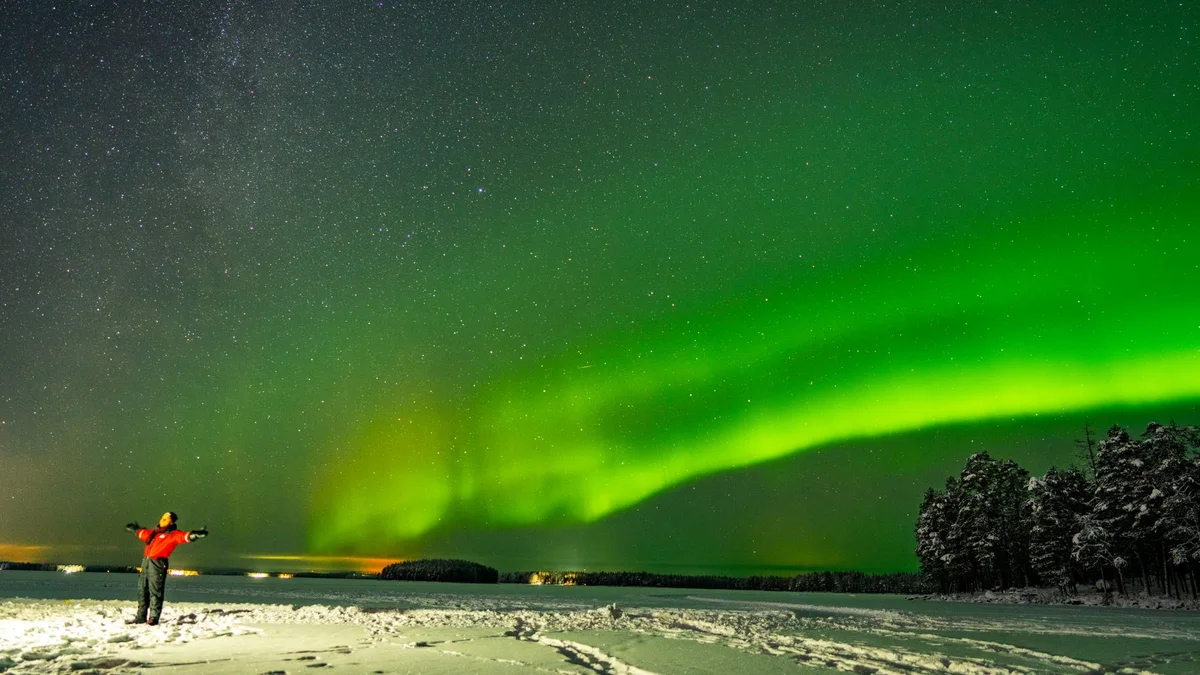 Rovaniemi atrakcje – widok związany z planowaniem podróży