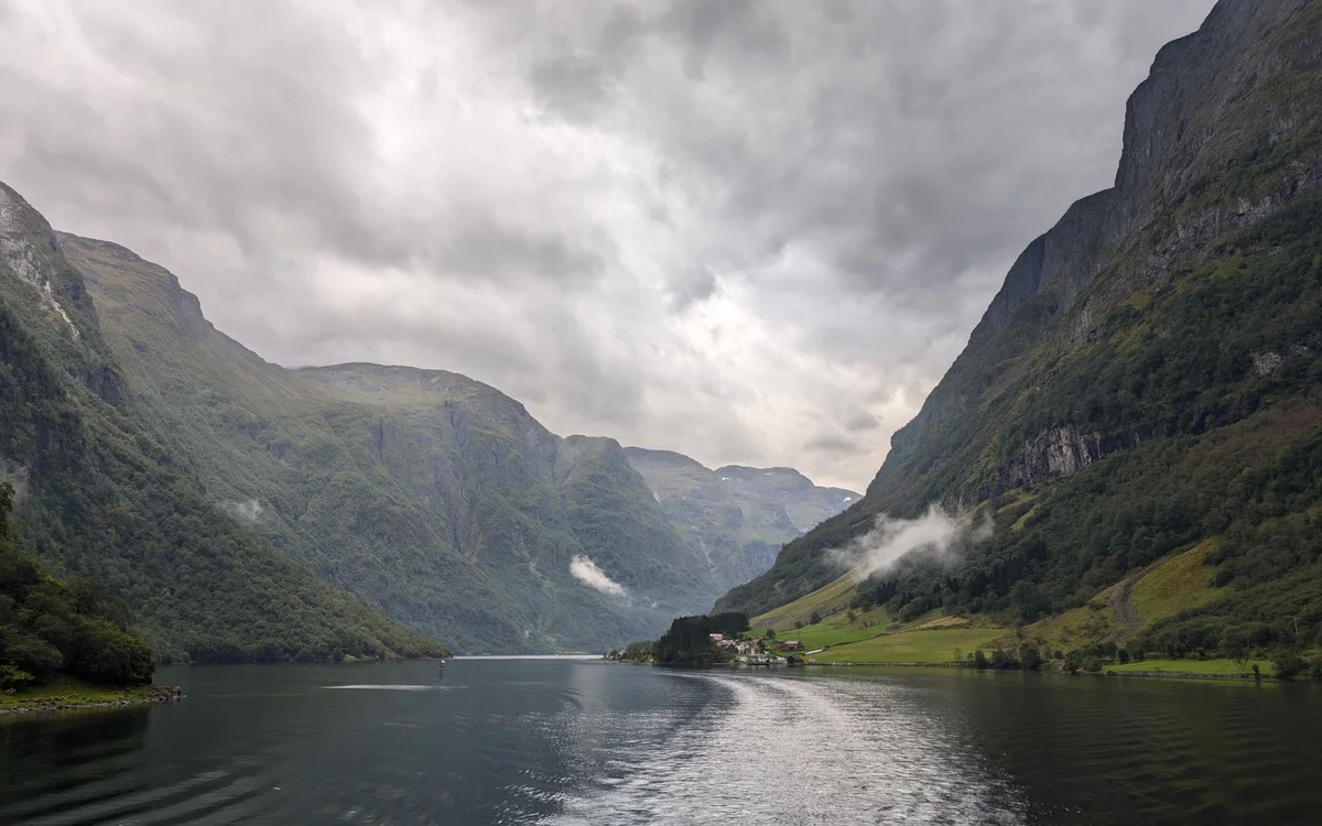 Sognefjord – Orientacja na mapie Sognefjordu