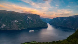 Sognefjord – widok związany z planowaniem podróży