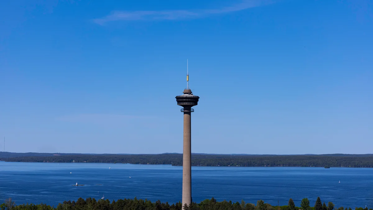 Tampere atrakcje – widok związany z planowaniem podróży