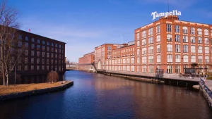 Tampere atrakcje – widok związany z planowaniem podróży